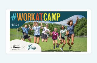 #WorkatCamp event on April 9